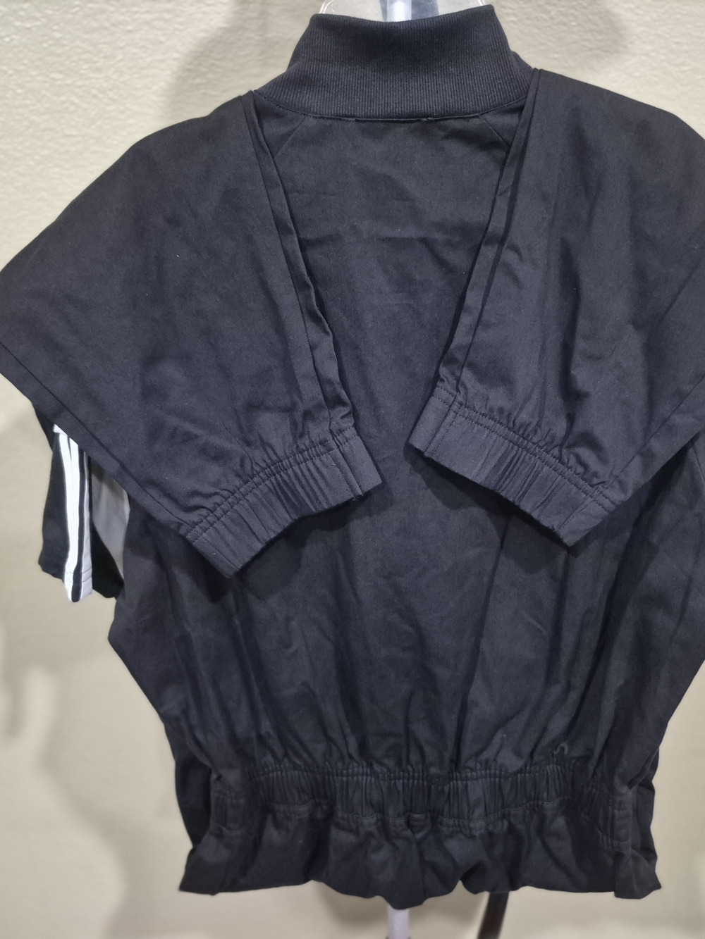 Adidas Women's Tiro Black and White One-Piece Jumpsuit Size M - Picture 5 of 6